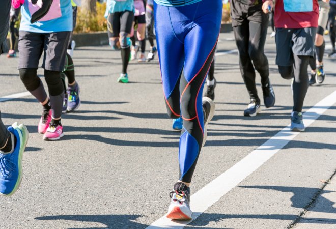 マラソンで介抱してくれた恩人を探したい。