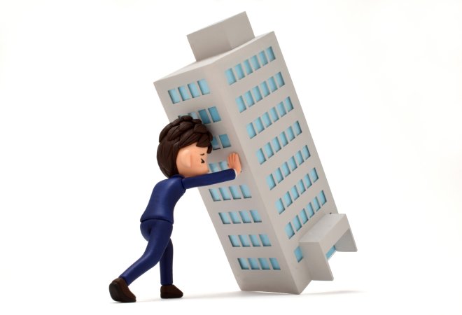 フロント企業か確認せず取引を進めるリスク。